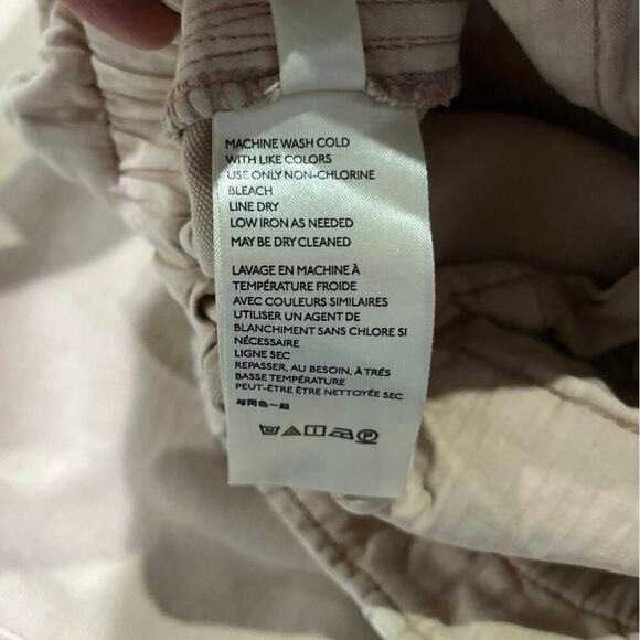 Free People Margate Paperbag Waist Pleated Misty Rose Trouser Pants Sz S - Picture 7 of 8